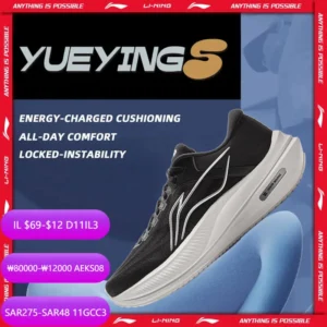 li ning men yueying 5 cushion running shoes tempo bounse reflective breathable lining wearable sneakers arhv015